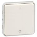 (69627) Plexo Вим. 2х-пол 10A 250В, біл, Legrand