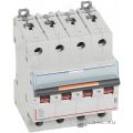 (409843) DX³ Автоматичний Вимикач 4П D 2A 25kA, Legrand