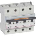 (409844) DX³ Автоматичний Вимикач 4П D 6A 25kA, Legrand