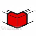 (638122) Зовнішній Кут 20x12мм, Legrand