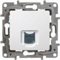 (672253) ETIKA Розетка RJ45 кат 6 UTP Білий, Legrand