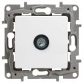 (672265) ETIKA Розетка TV кінцева 5дБ Білий, Legrand