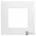 (672506) ETIKA Рамка 1пост для маркування, колір Білий, Legrand