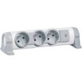 (694624) Подовжувач 3X2К+З без кабеля комфорт, Legrand
