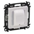 (752159) Valena LIFE Перемикач 10АХ 250В 2-клавішний з підсвіткою IP44 Білий, Legrand
