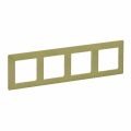 (754084) Valena LIFE Рамка 4 пости Лайм, Legrand