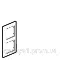 (754112) Valena LIFE Рамка 2 пости Ампір Слонова Кістка, Legrand