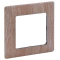 (754181) Valena LIFE Рамка 1 пост Світле дерево, Legrand