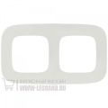 (754412) Valena ALLURE Рамка 2 пости Жемчуг, Legrand
