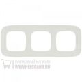 (754413) Valena ALLURE Рамка 3 пости Жемчуг, Legrand