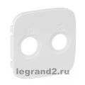 (754825) Valena ALLURE Лицьова панель розетки TV-SAT Білий, Legrand