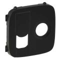 (754838) Valena ALLURE Накладка розетки TV + RJ Антрацит, Legrand