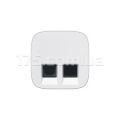 (755425) Valena ALLURE Лицьова панель розетки RJ11+RJ45 Білий, Legrand