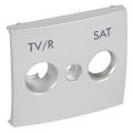 (770186) Накладка TV-FM-SaT алюм, Legrand