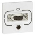 (770282) Valena Розетка HD15+Jack 3,5мм Алюміній, Legrand