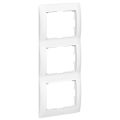 (771007) Galea Life Рамка 3 Пости Вертикальна; колір White, Legrand