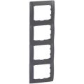 (771208) Galea Life Рамка 4 Пости Вертикальна; колір Dark Bronze, Legrand