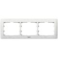 (771713) Galea Life Рамка 3 Пости Горизонтальна; колір Corian Everest, Legrand