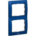 (771916) Galea Life Рамка 2 Пости Вертикальна; колір Metal Magic Blue, Legrand