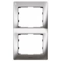 (771936) Galea Life Рамка 2 Пости Вертикальна; колір Metal Chrome, Legrand