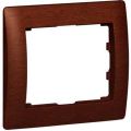 (771981) Galea Life Рамка 1 Пост; колір Mahogany, Legrand