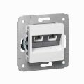 (773639) Cariva Розетка телефонна 2хRJ11 Білий, Legrand