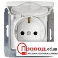 (773645) Cariva Розетка 2К+З зі шторками та кришкою IP44 Білий, Legrand
