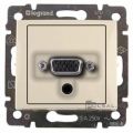 (774182) Valena Розетка HD15+Jack 3,5мм Слонова кістка, Legrand