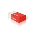 (774373) Valena Розетка 2К+З Жовтий, Legrand