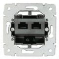 (775937) Galea Life Розетка телефонна 2 х RJ45 ISDN (4 контакта), Legrand