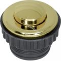 (181112) Нажимна кнопка, колір - золотий, 1.5А/24В, Berker TS, Hager