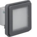 (51733515) Вставка LED-сигналу червоного/зеленого кольору, сіра, 10А/250В W.1, Hager