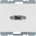 (3315417009) VGA-розетка з гвинтовими клемами, пол.білизна, K.1, Hager
