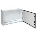 (FR33S) Щит Univers IP55/II 500x800x275, сірий, 3 секції , Hager