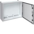 (FR43S) Щит Univers IP55/II 650x800x275, сірий, 3 секції , Hager