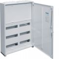(FWB52N) Щит Univers IP44/II 800x550x161мм 72мод. з блоком для клем, Hager