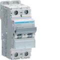 (NCN506) Автоматичний вимикач 1P+N 10kA C-6A 2M, Hager