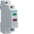 (SVN126) Індикатор подвійний LED, 230В, зелений і червоний, Hager