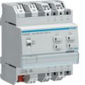 (TXA604D) Викон.пристрій для освітлення/жалюзі KNX-easylink 4/2-канальний, 16A, C-Last, Hager