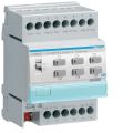 (TYM646T) Викон.пристрій KNX HVAC 6-канальний, 24-230В, Hager