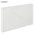 (US02A1) Кришка глуха для блока Univers для колодок та шин, 75x500мм , Hager