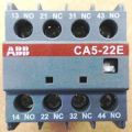 3AUA0000125593 AUX. CONTACT FOR CONTACTORS CA4-22E Модуль