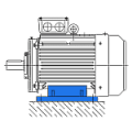 (3GAA082064-ADA) M1AA80DB3 Двигун IE1 1,5кВт 1500об/хв M1AA80DB3 400 ВΔ/ 690ВY 50 Гц, 460 ВΔ 60 Гц, ABB