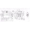 008 for M2AA71_IE2 IM 2101 лапы/фланец, IEC малый фланец, из IM 1001 (B34 из B3).