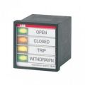 (2CSG451030R3001) SL-4-A-C-S-E-115V/48 Світлове індикаторне табло на 3 СІД на англ. 115В AC, 48x48 мм, ABB