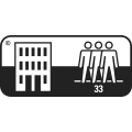 (2CTH050019R0000) PATTE DE CERCLAGE PATTE A VISSER, ABB