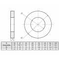 (ZX286P10) 2CPX062535R9999 Шайба 12 мм. DIN125      , ABB
