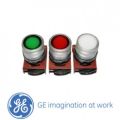 (185002) P9XPNVG - Кнопка з монт. адаптером кругла, прихована, пластик, зелена, General electric