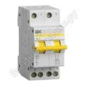 (MPR10-2-040) Выключатель-разъединитель трехпозиционный ВРТ-63 2P 40А IEK