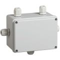 (UKO10-150-110-085-K51-55) Коробка КМ41331 распаячная для о/п 150х110х85 мм IP55 (RAL7035, гермовводы PG11 5 шт)